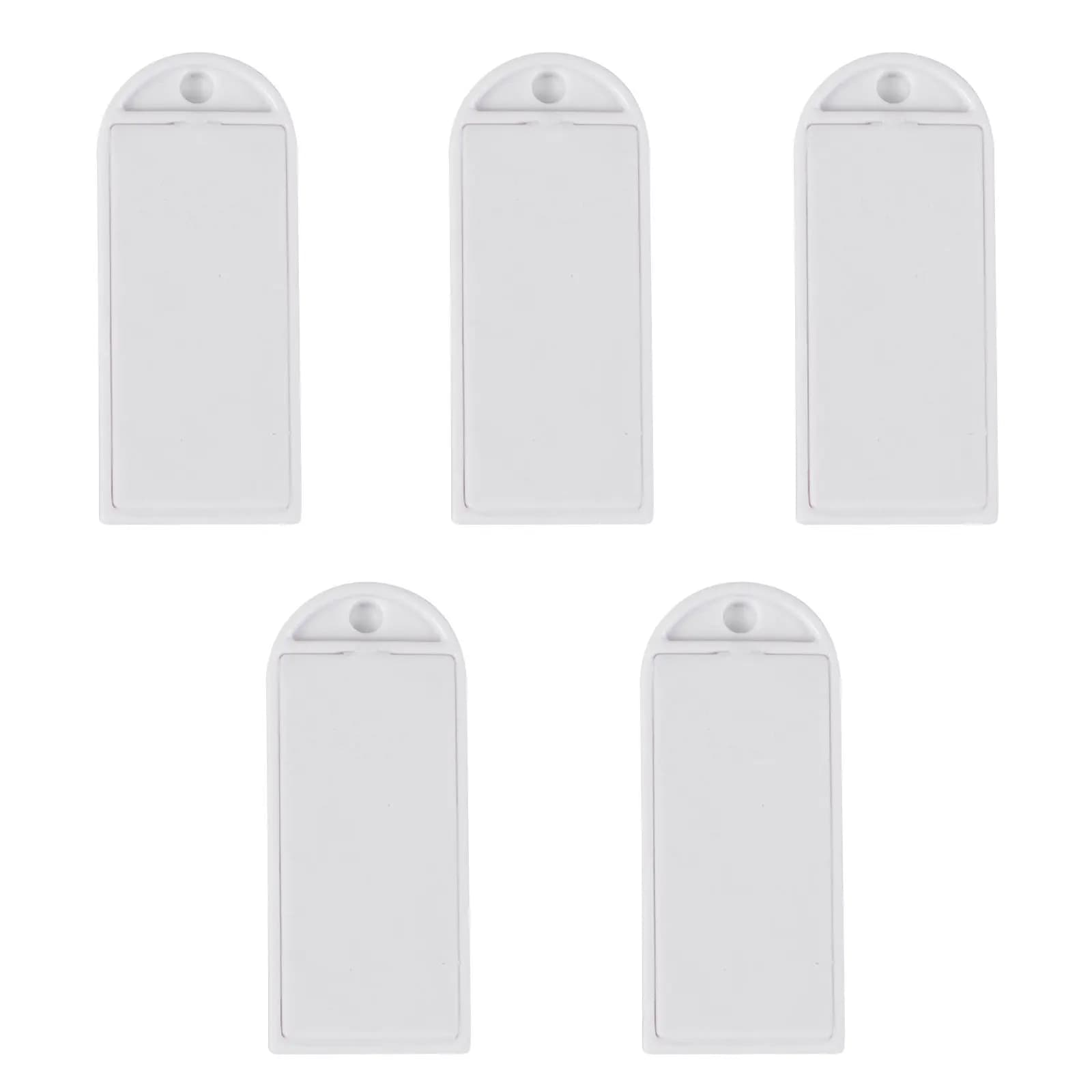 5 Pezzi Tag NFC Bianchi Vuoti con Circuito di Lettura e Scrittura, Compatibili con Adesivi NFC per Telefoni Cellulari, Etichette Impermeabili per Aziende