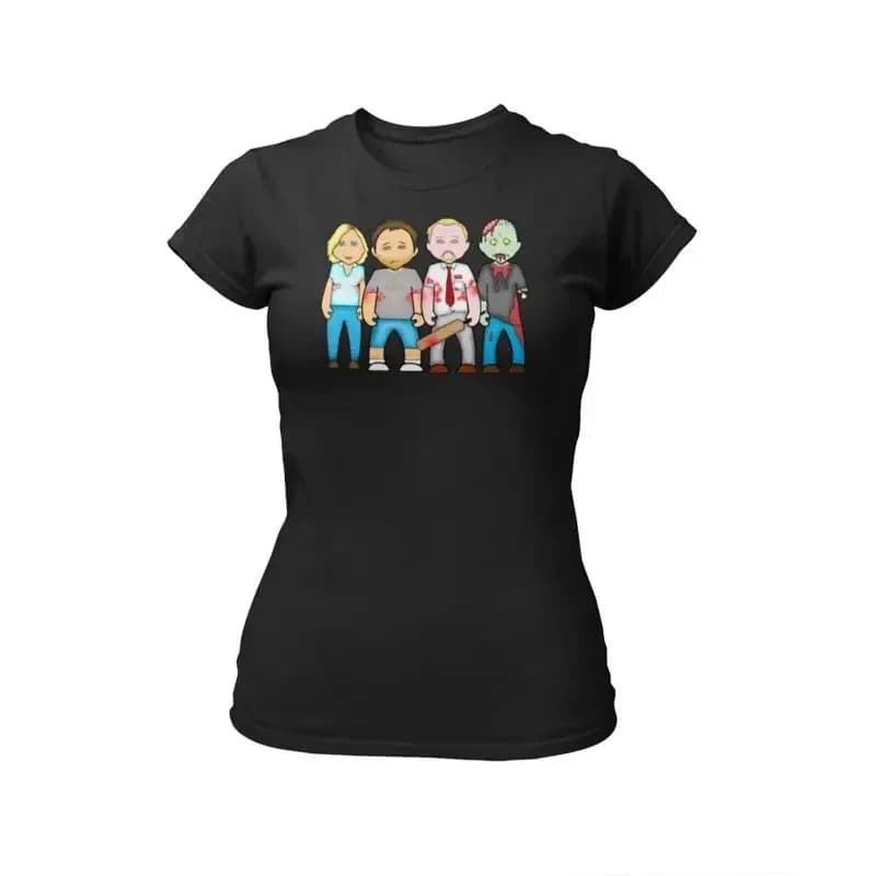 Zombie Apocalypse Vipwees T Shirt Womens Quality Qualityt