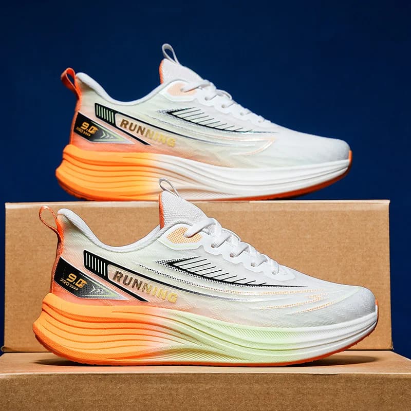 Men's Luxury Breathable Casual Sneakers Fashion Running Loafers Comfortable Tenis Trainer for Male Race