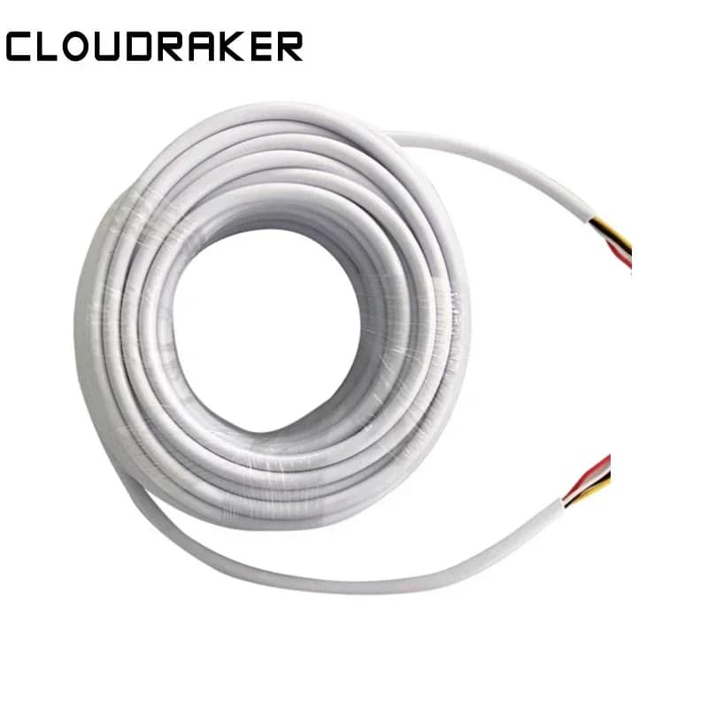 Cavo di prolunga AVVR 4 Core 5-50M Linea in rame a 4 fili per videocitofono campanello citofono