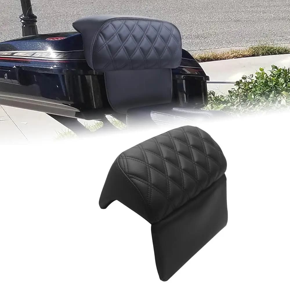 Cuscini per bagagliaio e schienale per Harley Touring Road King Street Electra Glide Ultra Limited CVO FLHT FLHTK FLHR