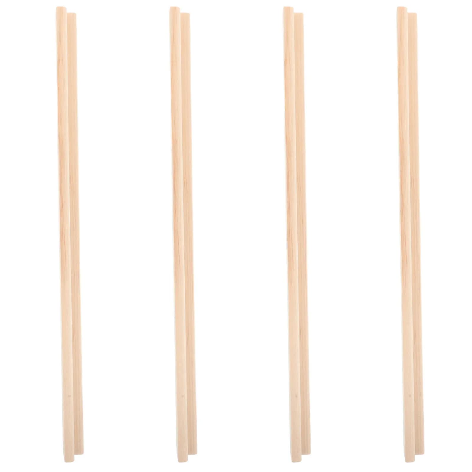 4 Pezzi Supporti in Legno per Domino, Vassoi Singoli per Tessere, Porta Tessere Non Finiti, Accessori per Giochi da Tavolo, Supporti per Domino Mexican Train e Mahjong