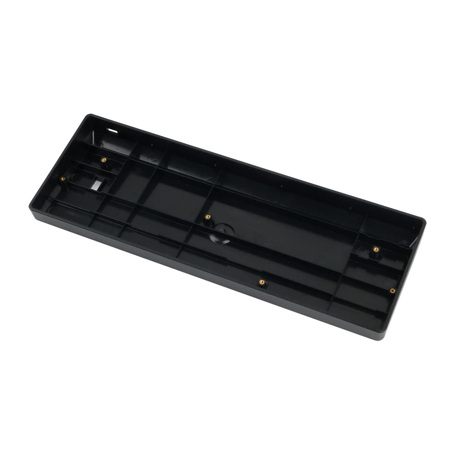 Custodia in plastica per tastiera meccanica al 60% Guscio in plastica adatto alla maggior parte delle mini tastiere meccaniche GH60 A60 DZ60 XD60 Nero