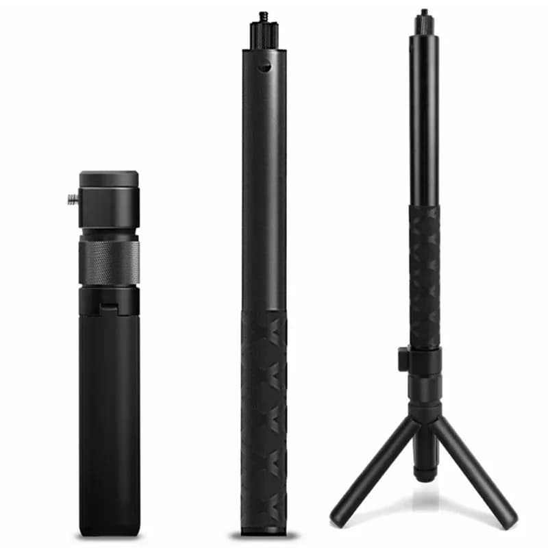 Vamson Bastone Selfie Invisibile per Insta360 X3 Rotante Bullet Time Treppiede Palmare per Insta 360 ONE X2 ONE RS GoPro Accessori