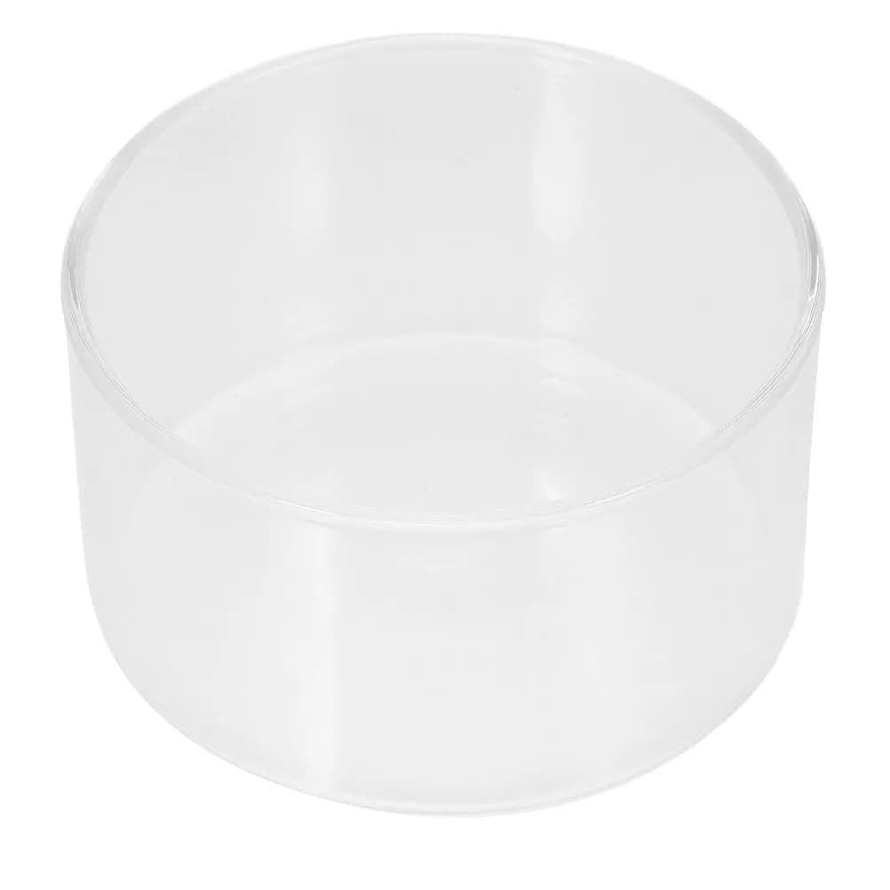 Vaso Cilindrico in Vetro Trasparente per Micro Paesaggi con Muschio, Terrario per Piante Grasse da Casa e Ufficio