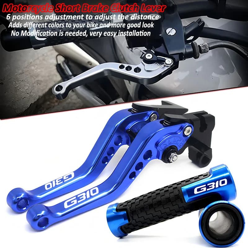 Leve Freno e Frizione in Alluminio per BMW G310GS G310R G310 R G 310 GS 2021-2025 - Manopole di Controllo 2021 2022 2023