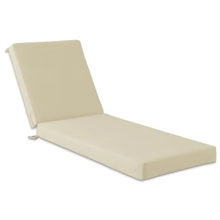 Cuscino per Sdraio da Esterno, Cuscini per Chaise Longue per Mobili da Giardino, Tessuto Doppio Impermeabile per Piscina, 7 x 5 x 3.5 Pollici, 1 Pezzo