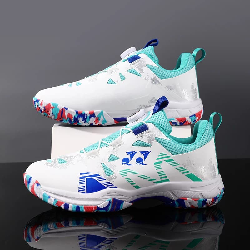 Scarpe da badminton per bambini Ragazzi Ragazze Pallavolo Scarpe da ginnastica da badminton Scarpe sportive da allenamento per studenti Uomini Donne Scarpe da tennis in rete