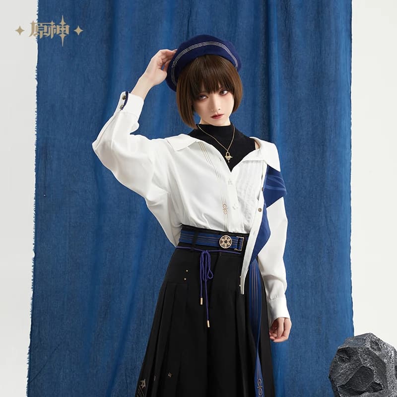 2025 new fashion to wear every day top pants butts Genshin Impact Wanderer shirt knitted vest suit costume cosplay woman