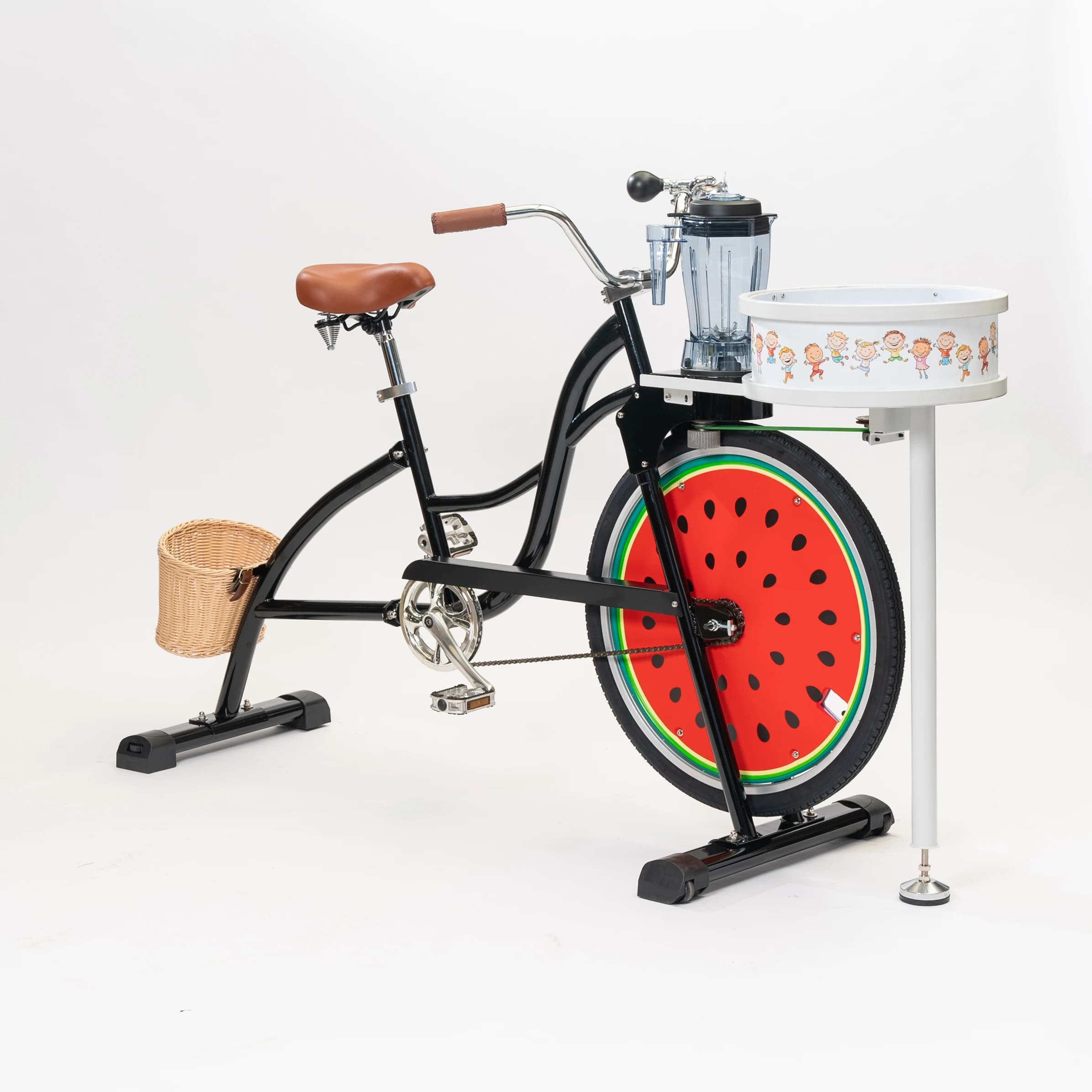 Bicicletta a Pedali in Lega di Alluminio ATV&UTVEXI per Adulti - Bici a Pedali con Frullatore Integrato per Feste, Scuole e Negozi di Succhi