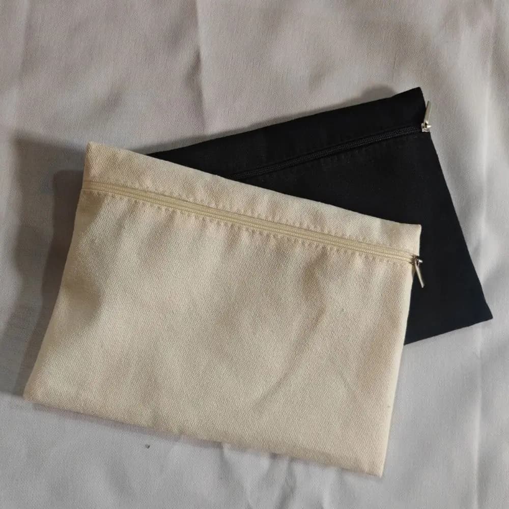 New with Zipper Sew-in Side Hidden Pocket Solid Color Polyester Inside Pockets Durable Travel Wallet Pouch