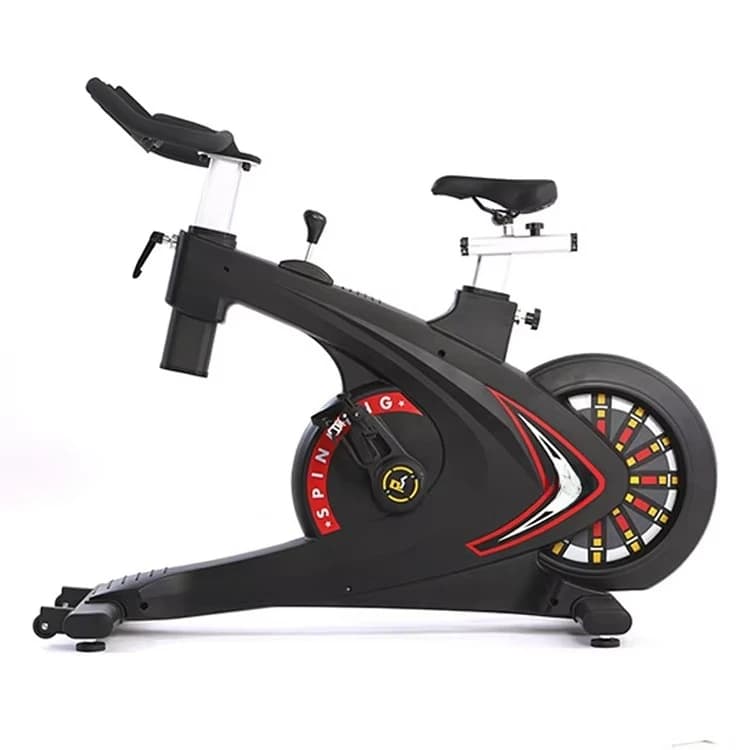 Attrezzatura per il fitness indoor Spinning Bike Cyclette per bicicletta cardio commerciale silenziosa controllata magneticamente
