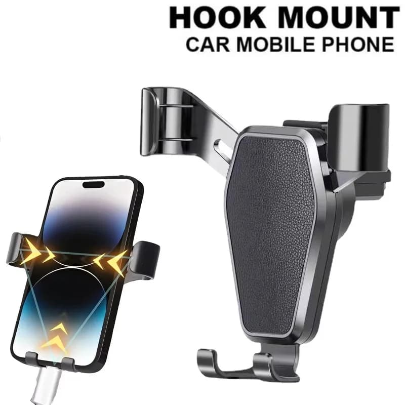 Universal Car Cellphone Holder Multifunction Mobile Phone Stand Gravity Car GPS Smartphone Bracket For iPhone Huawei Realme Oppo