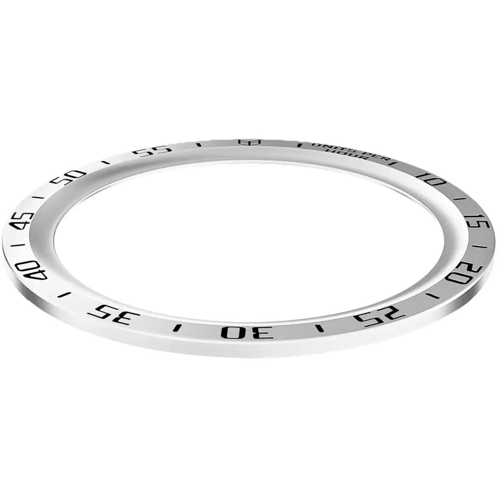 Anello di fissaggio per smartwatch in acciaio inossidabile compatibile con Watch5 Pro, leggero, protettivo e decorativo.