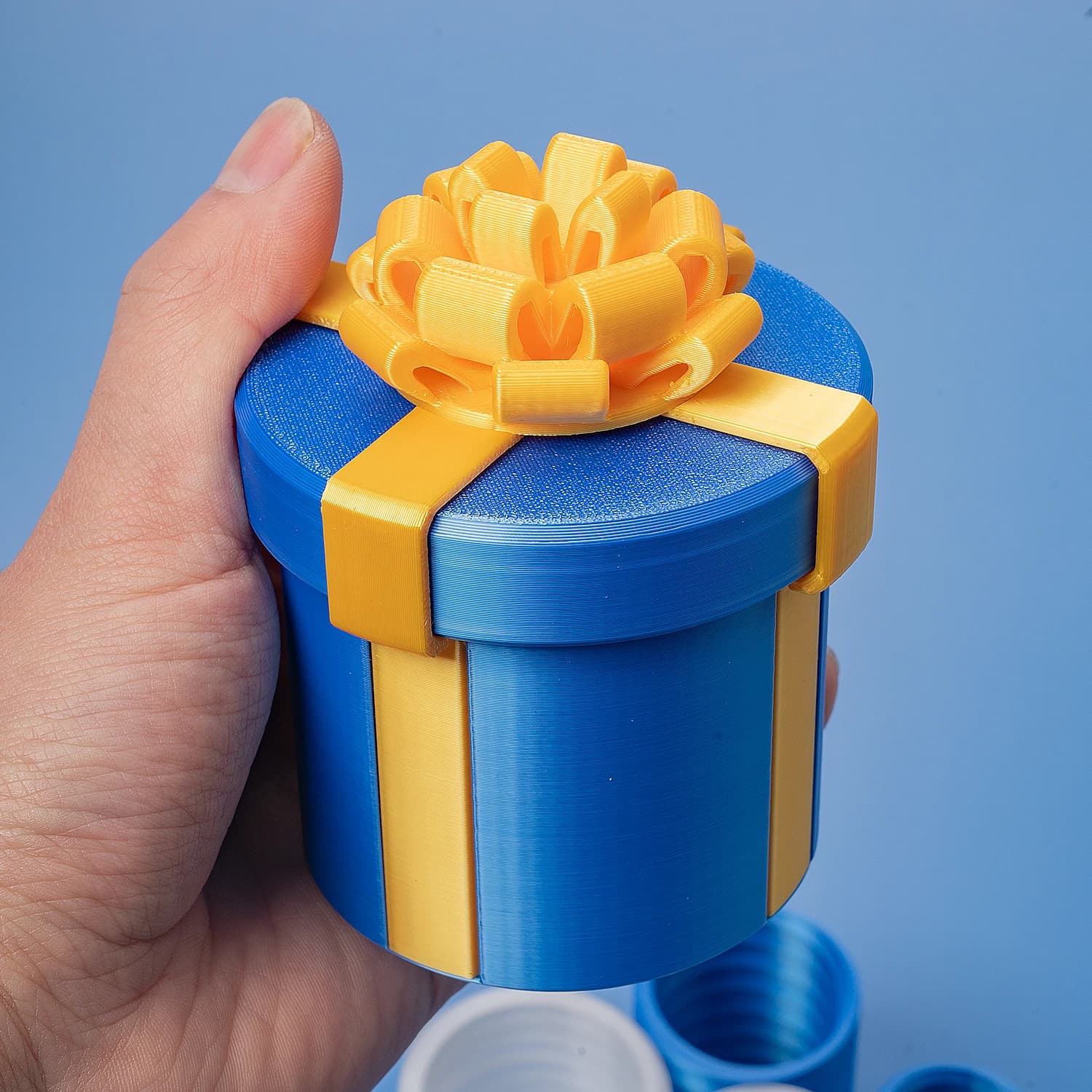 Scatola Regalo a Forma di Vite Annodata Stampata in 3D, Divertente Scatola Regalo a Sorpresa con Viti, Scatola per Confezionare Soldi da Scherzo, Gioco per Feste