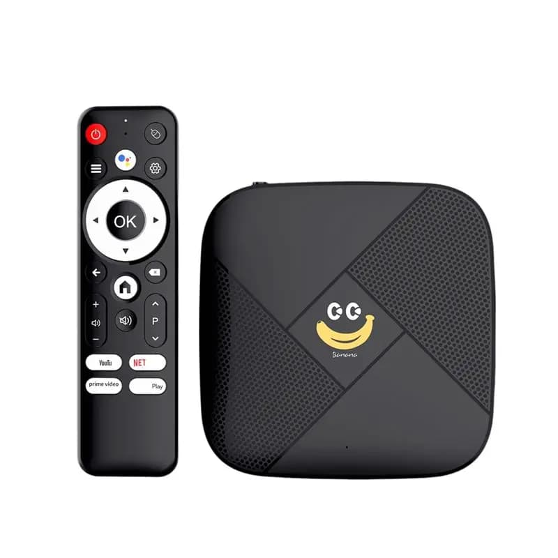 AA08-Banana TV X2 2GB+ 64GB Android 14 Smart TV Box Set-Top Box 4K UHD S905L3 BT5.0 2.4G/5G Wifi AU PLUG