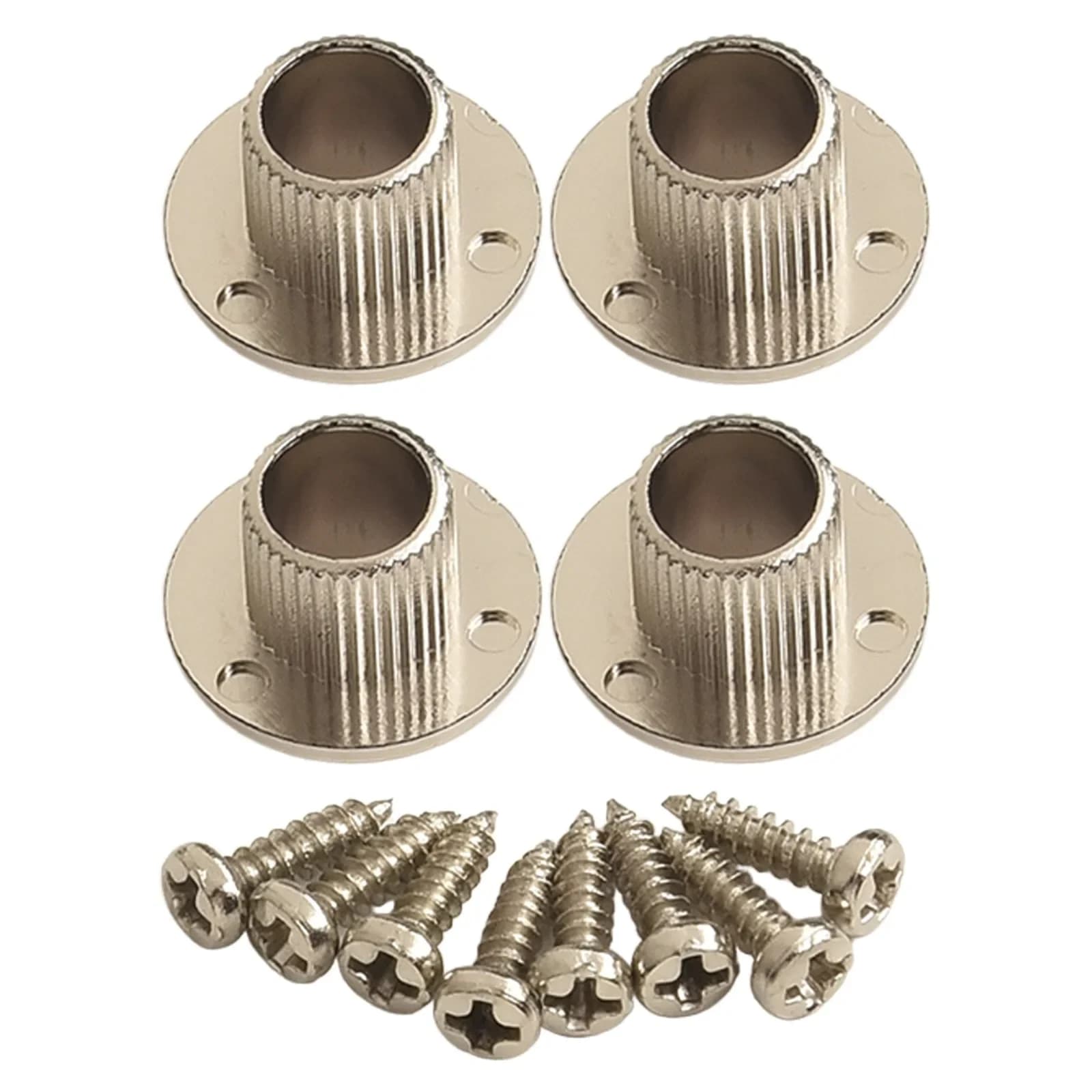 Forniture per strumenti Teste di macchine per ukulele nere Set di pioli per ukulele Design aperto Tuning rapido e accurato Materiali antiruggine