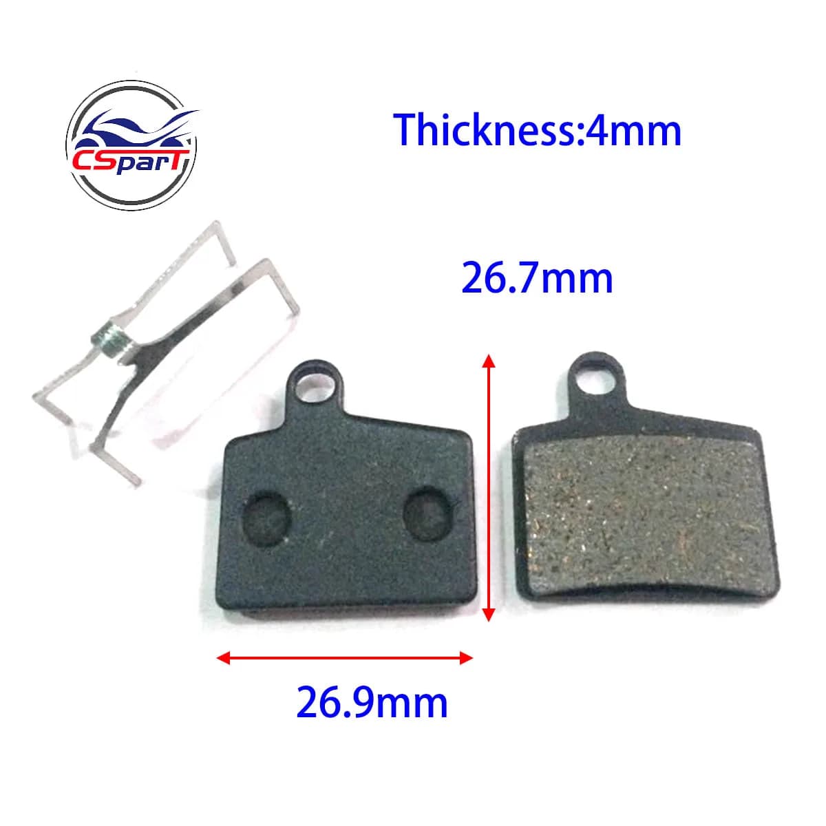 1 2 4 paia di pastiglie freno a disco SEMI METALLO per bici da bicicletta per HAYES Dyno Stroker Ryde