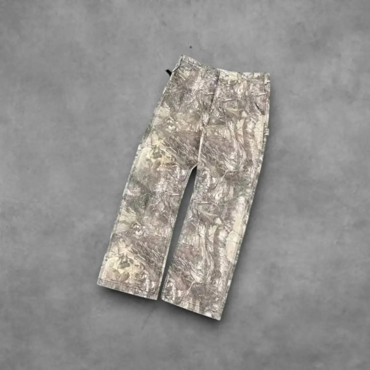 Y2k Nuovi pantaloni cargo mimetici American Mainstream Hip Hop Skateboard Uomo Donna Streetwear Gotico High Street Jeans super larghi