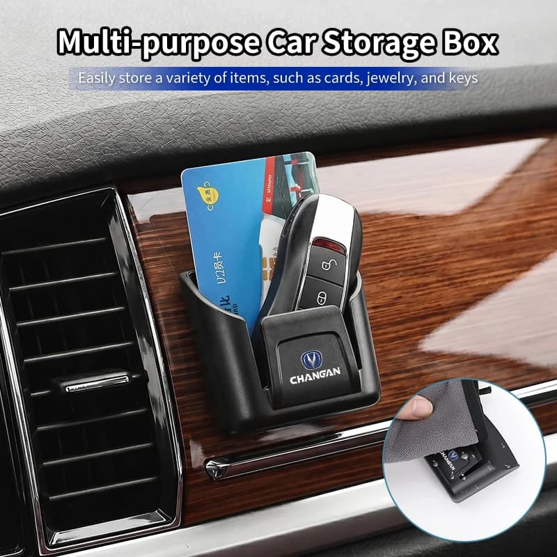 Car Key Holder Organizer Box Storage Case Auto Interior Accessories For Changan CS75 CS35 CS15 CS95 RAETON CX70 CS55 EADO