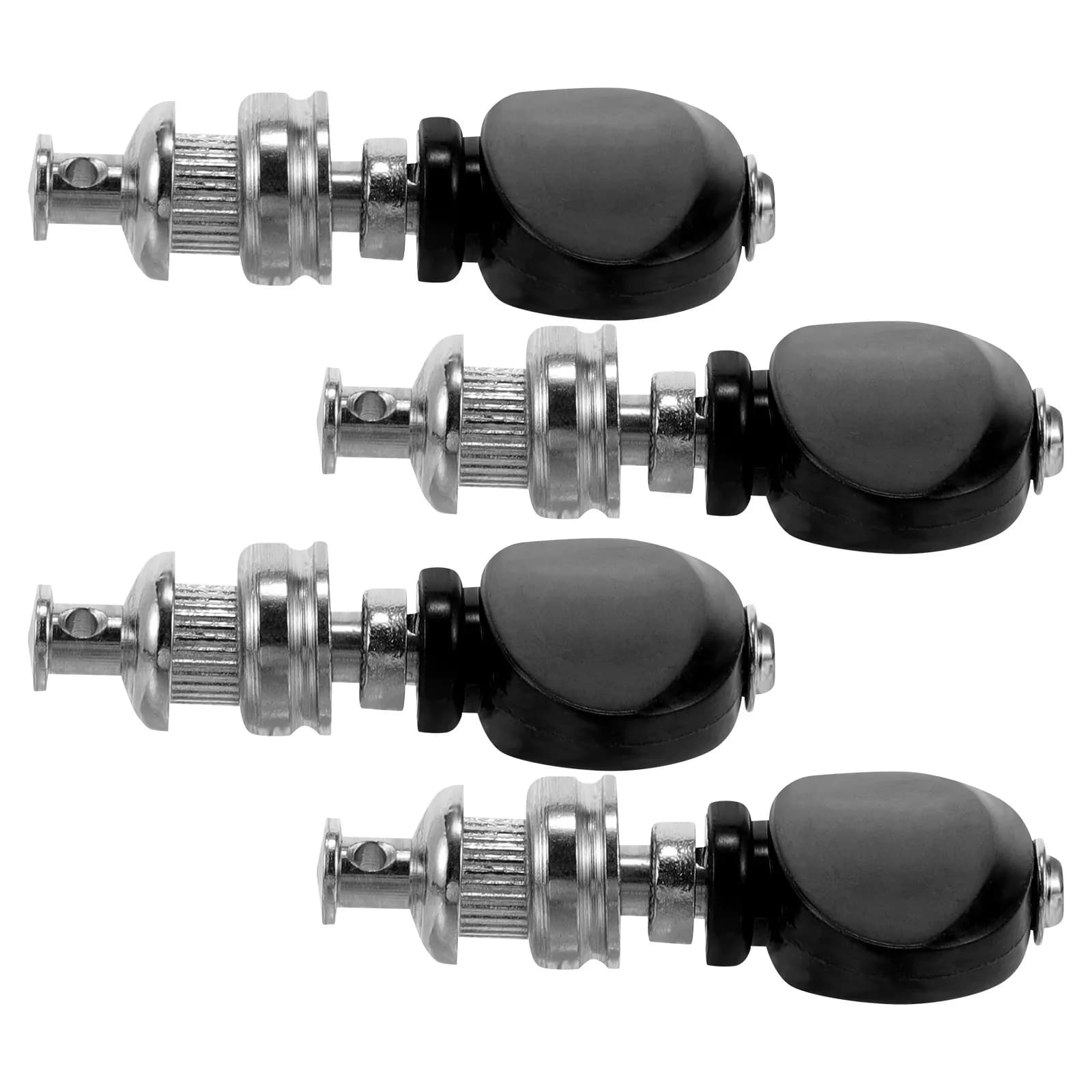 4Pcs Ukulele Strings Tuning Pegs Sturdy Metal Tuner Pegs for Accurate Pitch Control Small Ukulele Tuners Musical Instrument