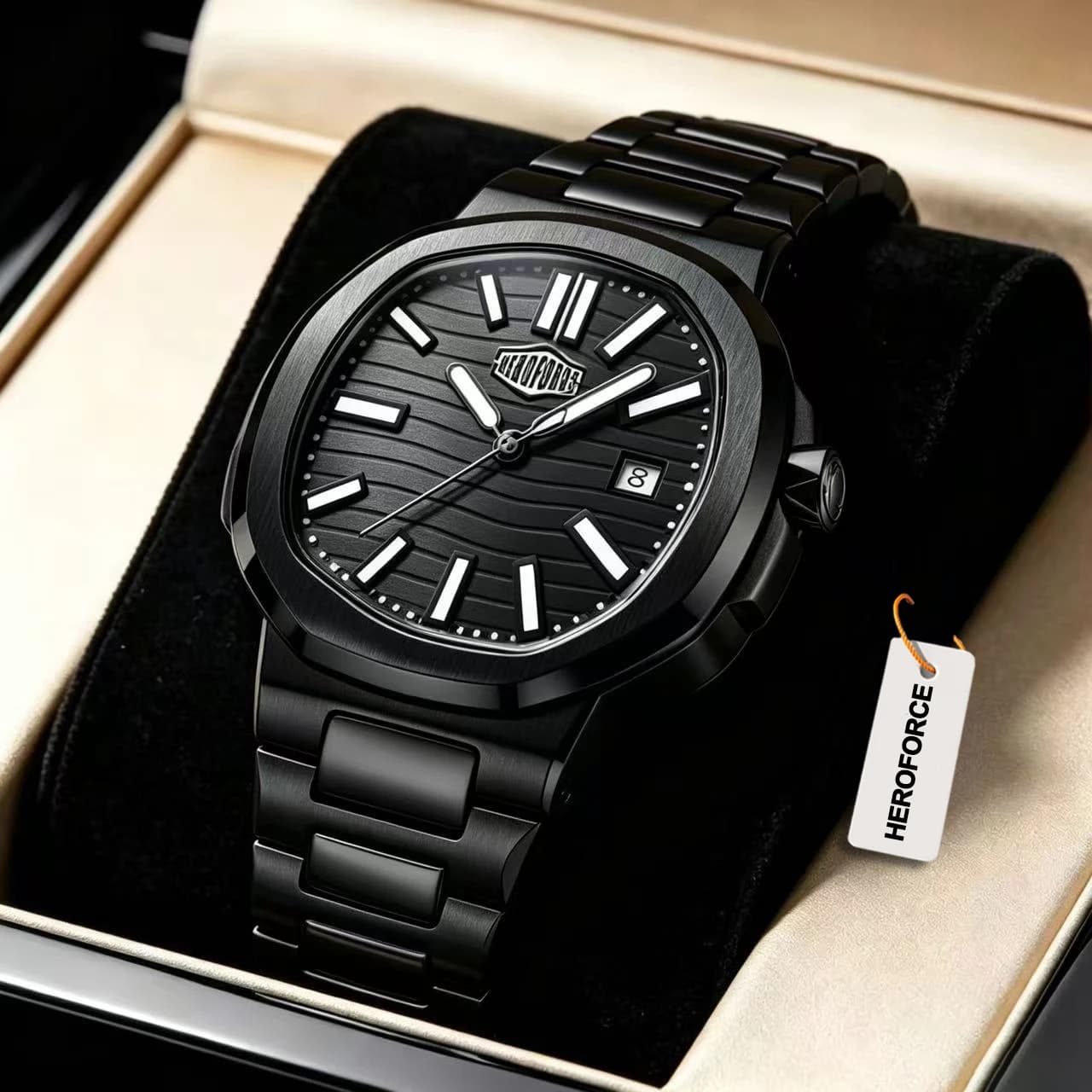 2026NewModel Quartz Men Watch Date Clock Bright Display High-end Luxury Women Wristwatch Water-resistant Surface Stainless Steel