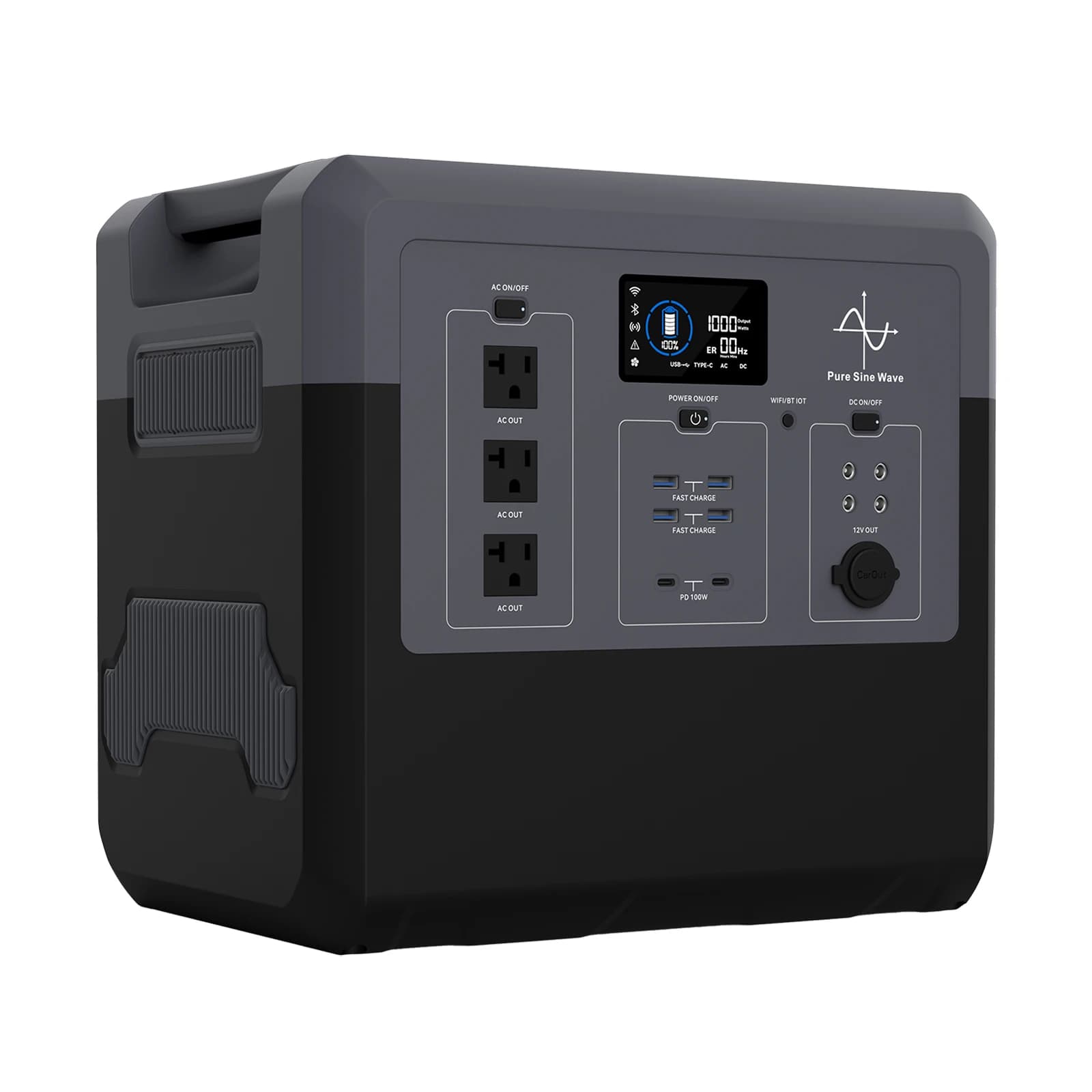 Hot Sale 2400W Portable Power Station Lithium Battery Power Bank AU Plug For Outdoor Camping Home Car Use Featuring Solar Panel