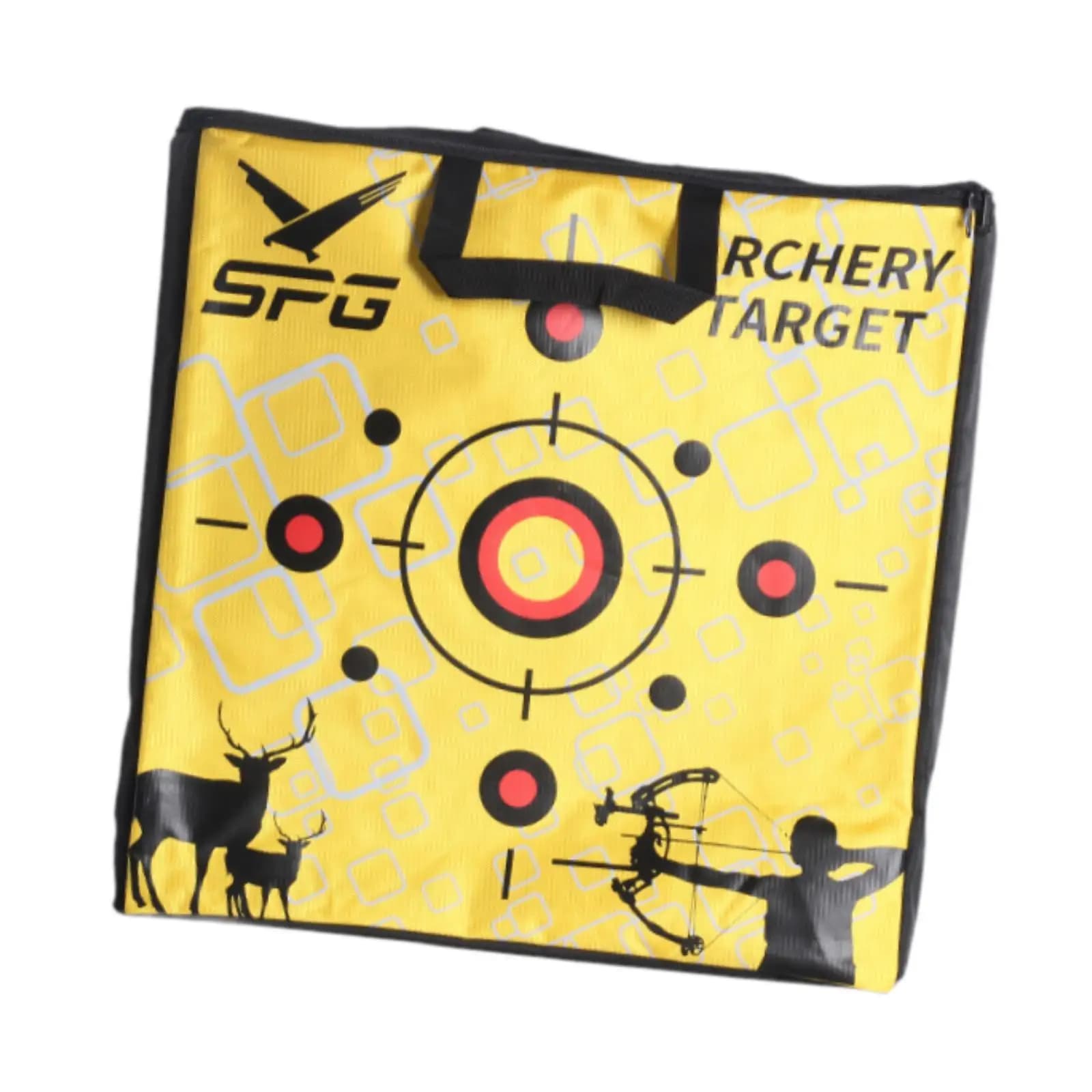 Oxford Cloth Archery Target Bag Cover Double Zipper Block Target Case for Archery Accessories and Outdoor Supplies