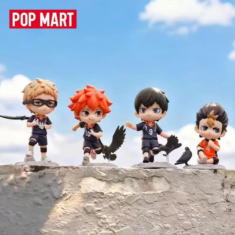 POP MART GONG HAIKYU!! Garbage Dump Battle Series Blind Box Toys Mystery Box Guess Bag Anime Figure Desktop Ornaments Collection