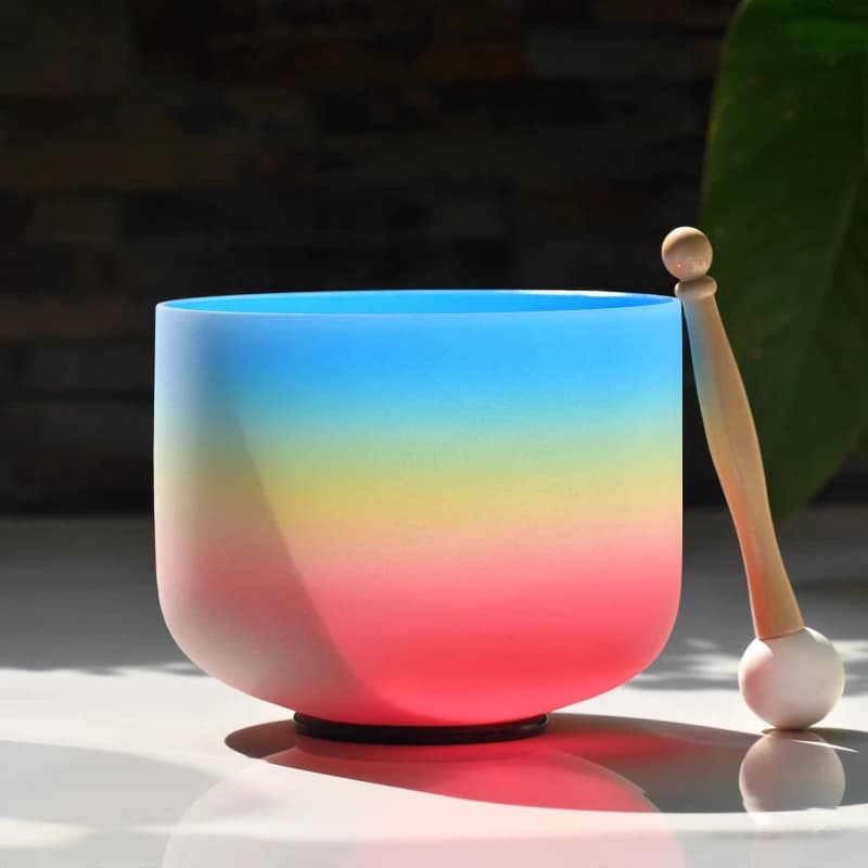 Meditation Crystal Singing Bowl Mindfulness Singing Bowl Spiritual Relaxation Energy Bowls Sound Healing Percussion Instruments