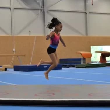 Inflatable Gymnast Mat Buratted Yoga Mat Inflatable Air Track Mat for Kids Games