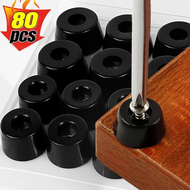 Rubber Pads Floor Protectors Non-slip Cutting Board Furniture Cups Bumper Gasket Table Chair Leg Cover Furniture Hardware Mat