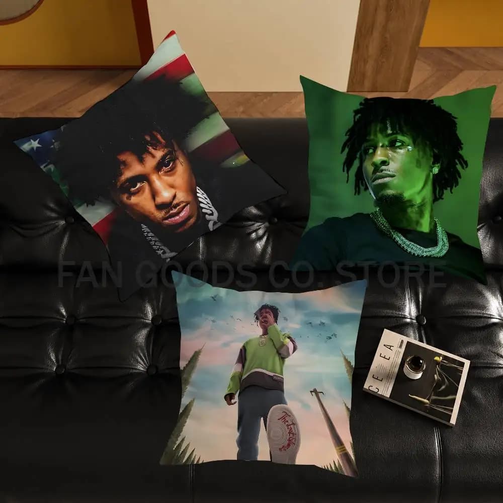 Federa per cuscino Youngboy Never Broke Again, tessuto ultra morbido e delicato sulla pelle, comfort simile a nuvole e cerniera nascosta
