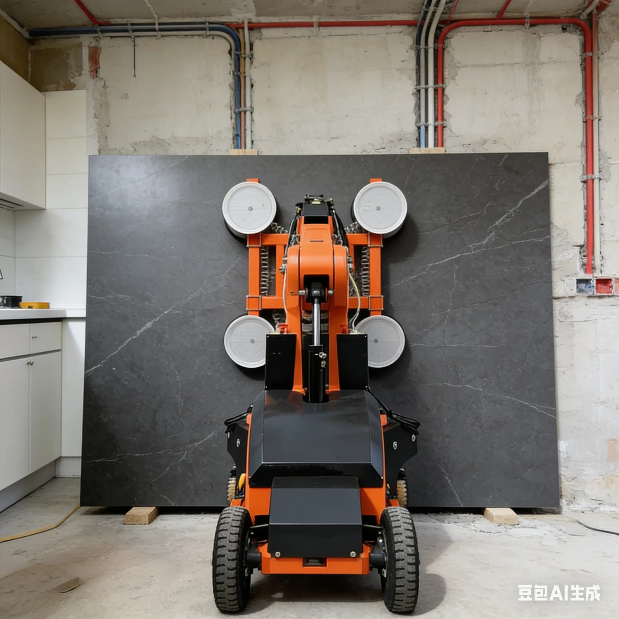 Robot di installazione industriale per carichi pesanti YG con movimentazione del vetro sottovuoto con componenti principali, motori e motori