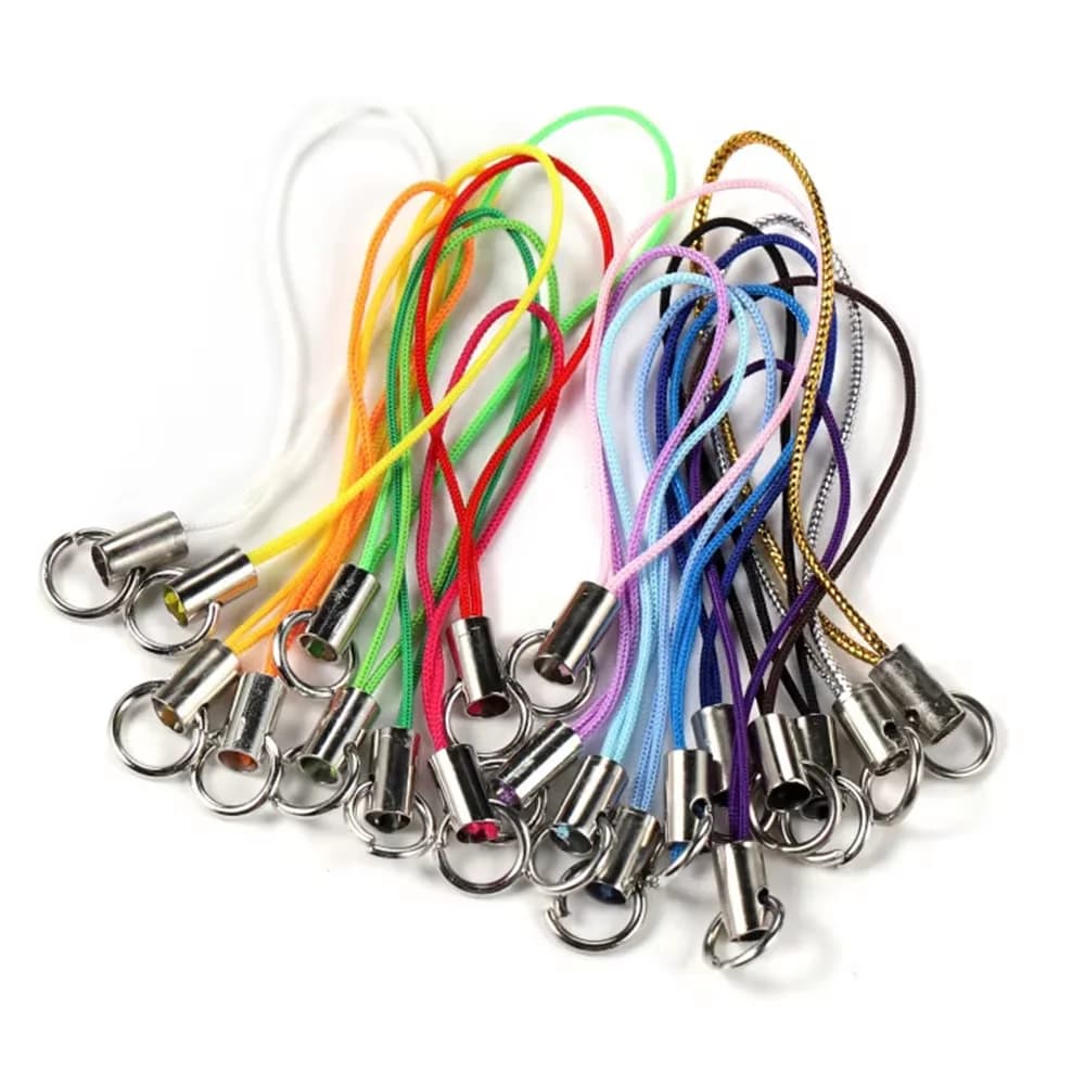 20/50/100 Pz Cordino Lariat Cinghia Cavi Aragosta Chiusura Corda Portachiavi Ganci Mobile Set Pendenti E Ciondoli Portachiavi Ciondolo Portachiavi Accessori
