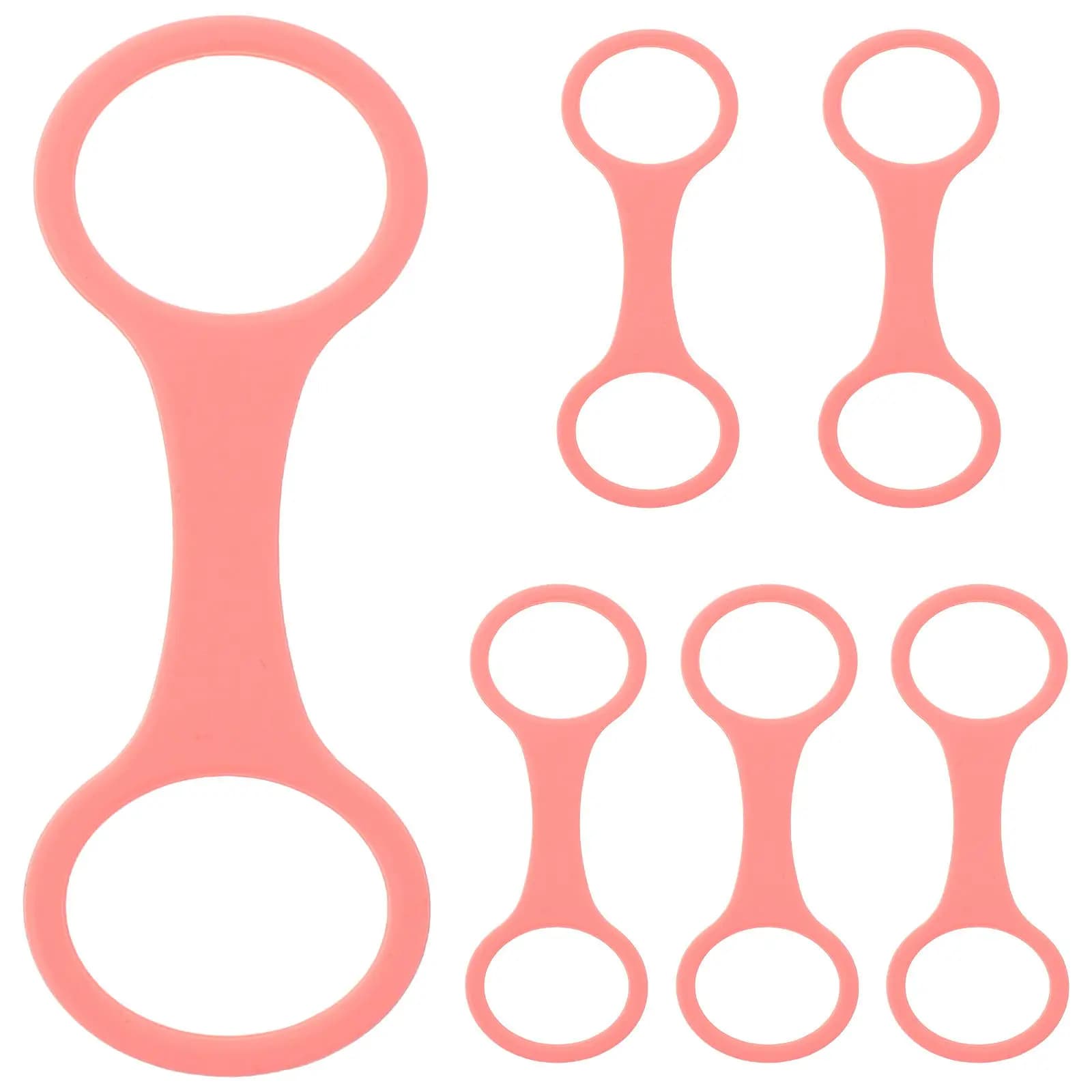 Set di 6 Clip in Silicone per Maschera Subacquea, Supporto per Cinturino, Attacco Rapido per Attrezzatura da Immersione, Accessori Sostitutivi per Subacquea