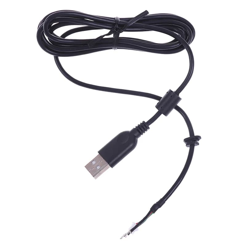 B*High Quality ! 1PCS Black USB repair Replace Camera Line Cable Webcam Wire for Webcam C920 C930e