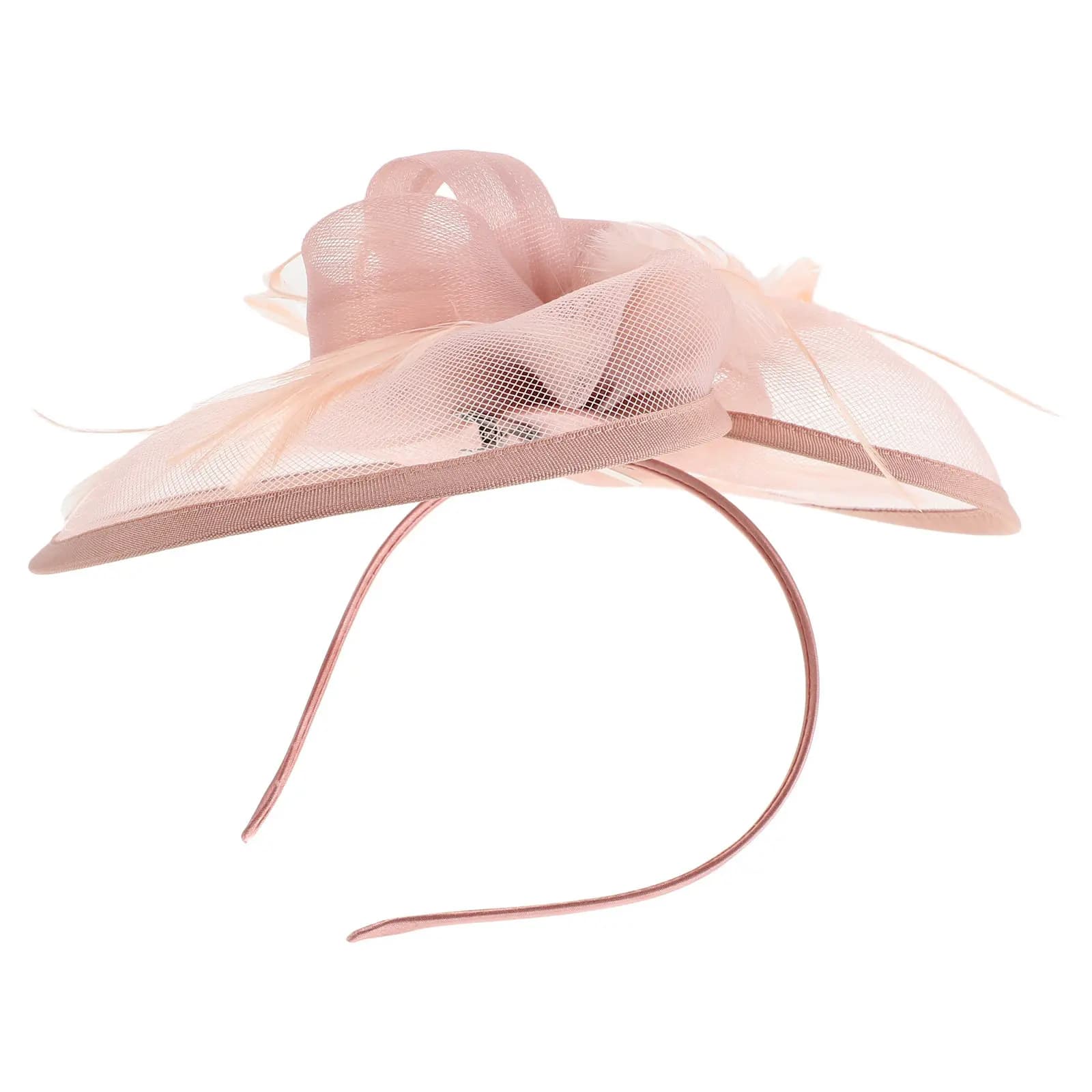 Cappello Fascinator da Donna per Tea Party, Elegante Copricapo per Matrimonio, Cappello alla Moda, Accessorio Elegante da Donna, Costume Vintage