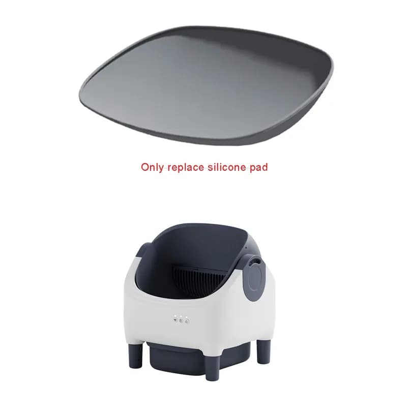 Sostituisci il cuscinetto in silicone per la cassetta lettiera automatica per gatti Mini-C, accessorio sostitutivo per toilette per animali domestici