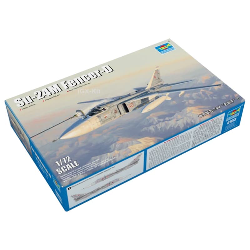 Trumpeter 01673 1/72 Russo Su24 Su-24 Su-24M Fencer D Jet Aereo Da Caccia Aereo di Montaggio In Plastica Modello Giocattolo Regalo Kit di Costruzione