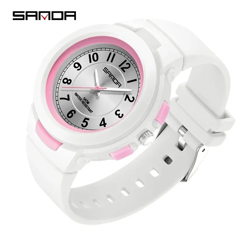 SANDA 6095 orologio da polso impermeabile orologio da donna orologio Casual Relogio Feminino New Fashion Trend orologio da donna sport 30M