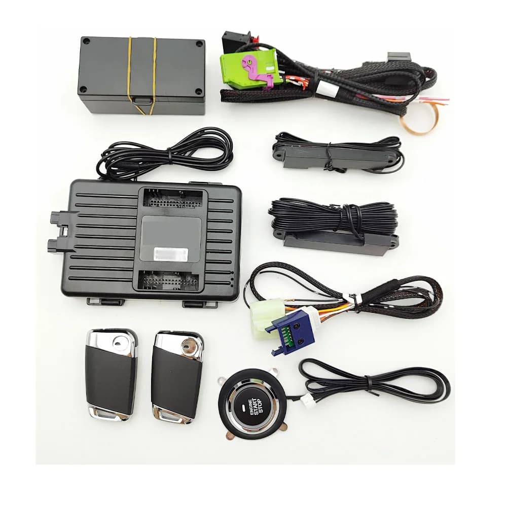 For 2016-2017 Skoda Octavia Volkswagen Car Modification Smart Phone APP Control Remote Starter Stop Keyless Access Car Part