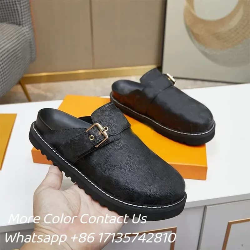 Mules Clogs in Denim con Stampa Lettering, Scarpe Comode Casual con Plateau, Sandali di Lusso Facili da Indossare, Scarpe Morbide da Donna alla Moda, Misura 41