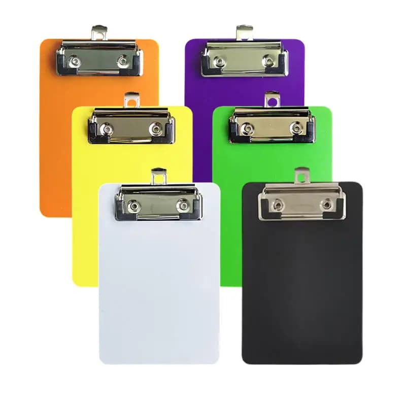 Mini blocco per appunti A7 colorato satinato, portatile, per foglietti adesivi, ricevute, piccoli documenti, per ufficio e scuola