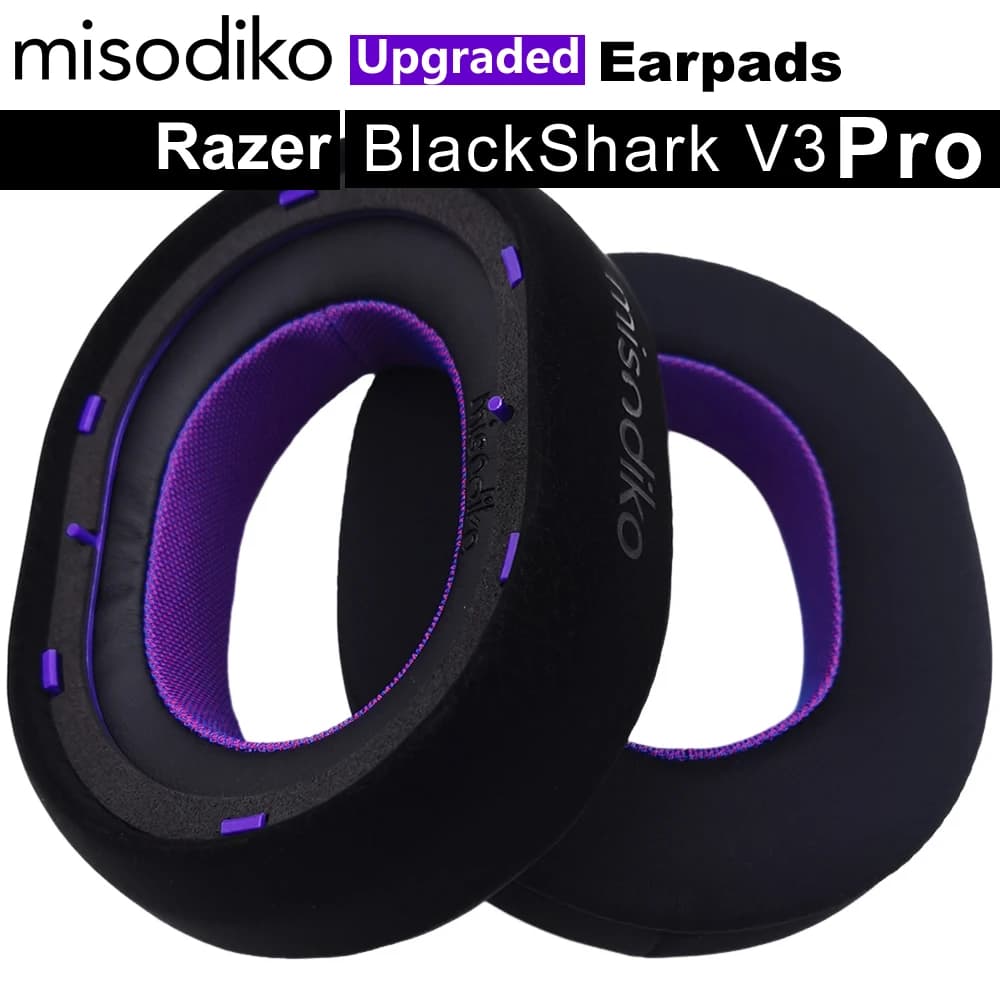 misodiko Upgraded Earpads Replacement for Razer BlackShark V3 Pro Gaming Headset