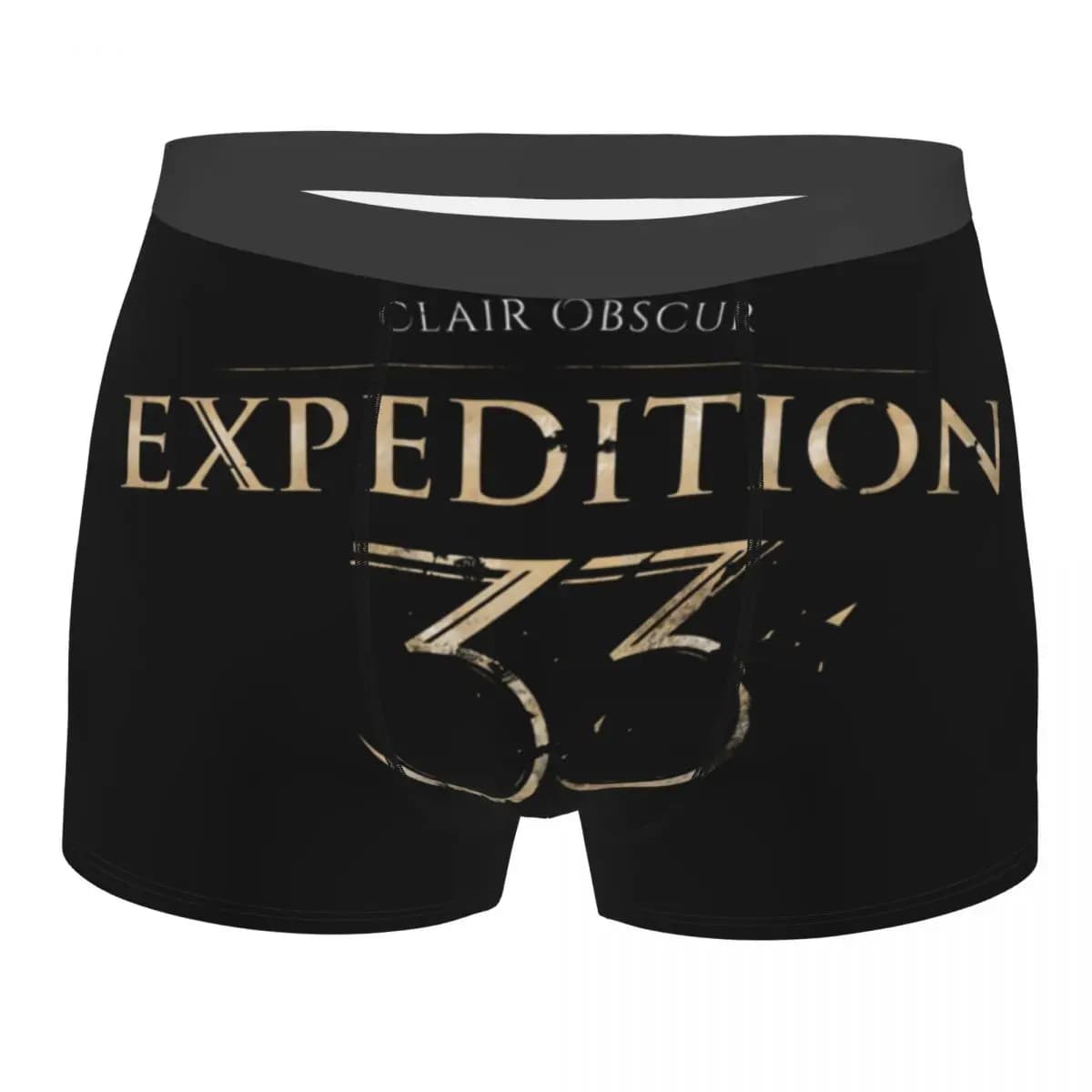 Video Game Clair Obscur Expedition 33 Underwear Men Sexy Printed Customized Boxer Shorts Panties