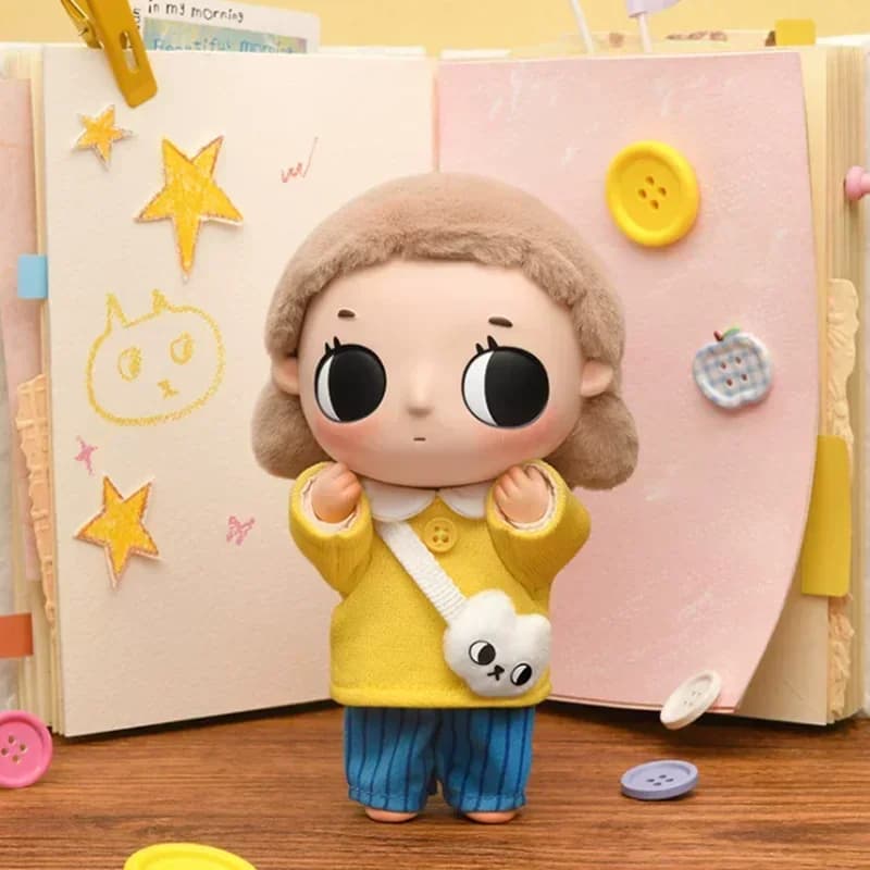 POP MART Nyota Where Moments Meet Series Peluche Ciondolo Blind Box Anime Action Figure Regalo Misterioso Giocattolo Originale