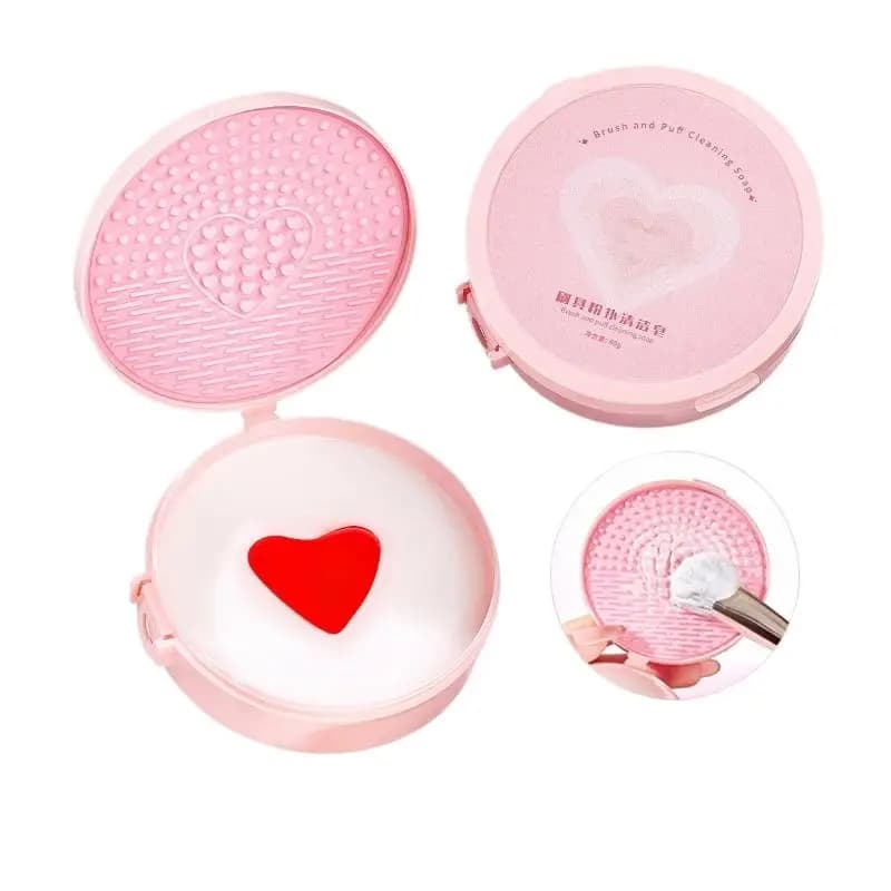 Makeup Brush Cleaner Soap for Fast Portable Washing and Beauty Care