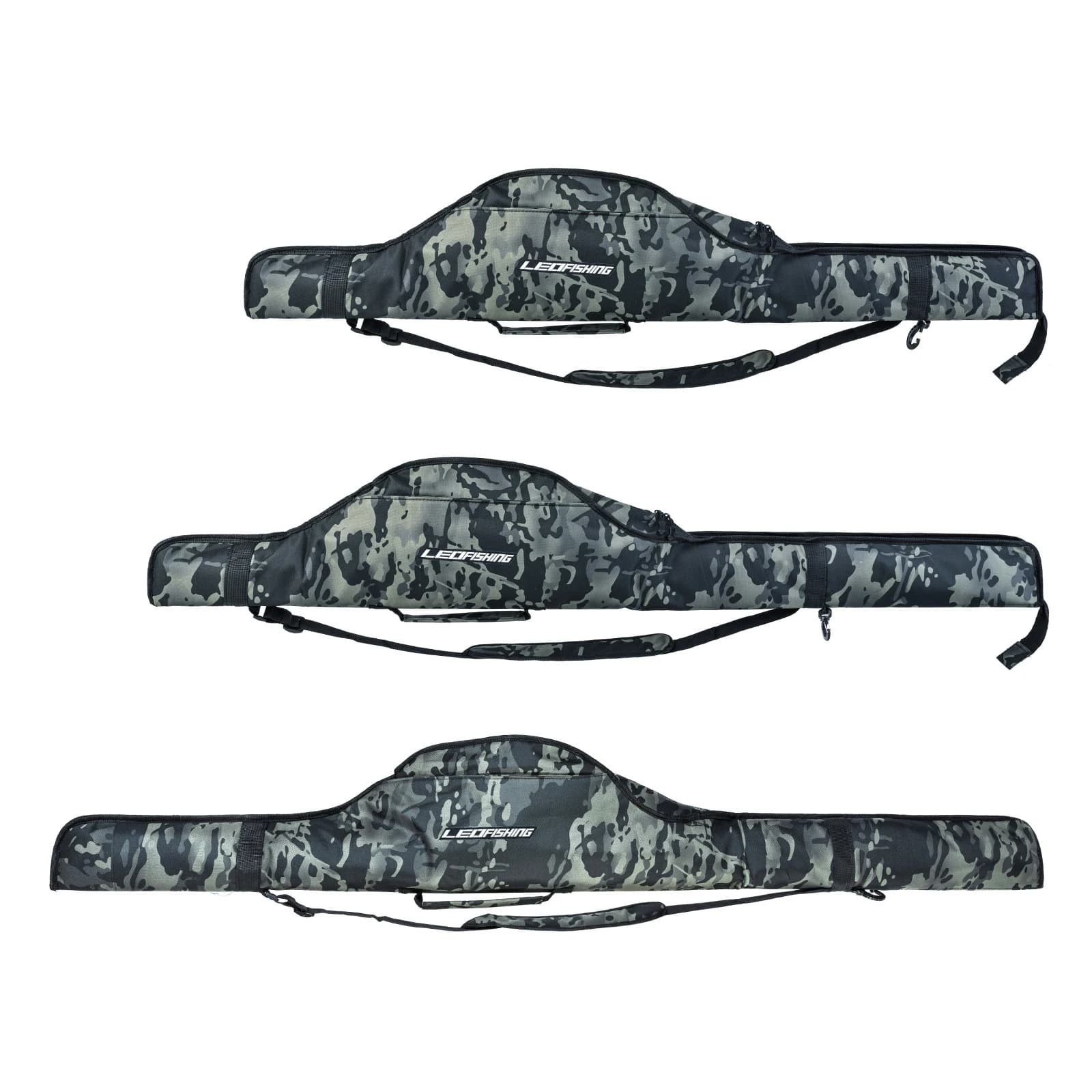 Canna da pesca pieghevole Borse per mulinello Canna da pesca Attrezzo per attrezzi Custodia da trasporto Borsa da viaggio 120/140/160 cm Borsa da pesca Strumenti da pesca