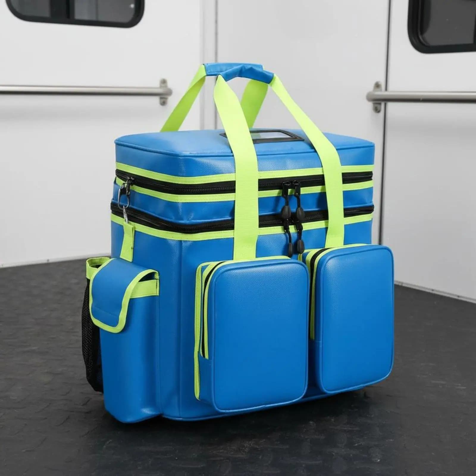 Waterproof Emergency Pack Medical Backpack for EMS Paramedics Large First Aid Bag Survival Kit Organizer with Pockets
